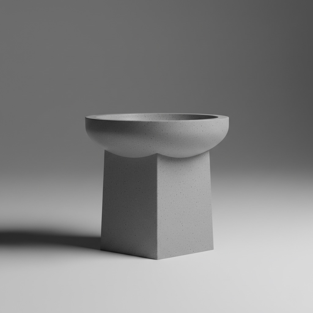 Vessel Plinth Table